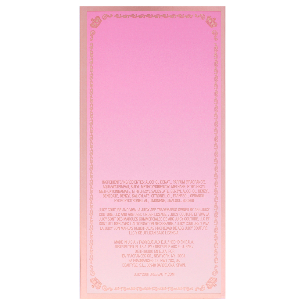 Viva La Juicy Rose by Juicy Couture for Women 3.4 oz EDP Spray - Picture 7 of 8